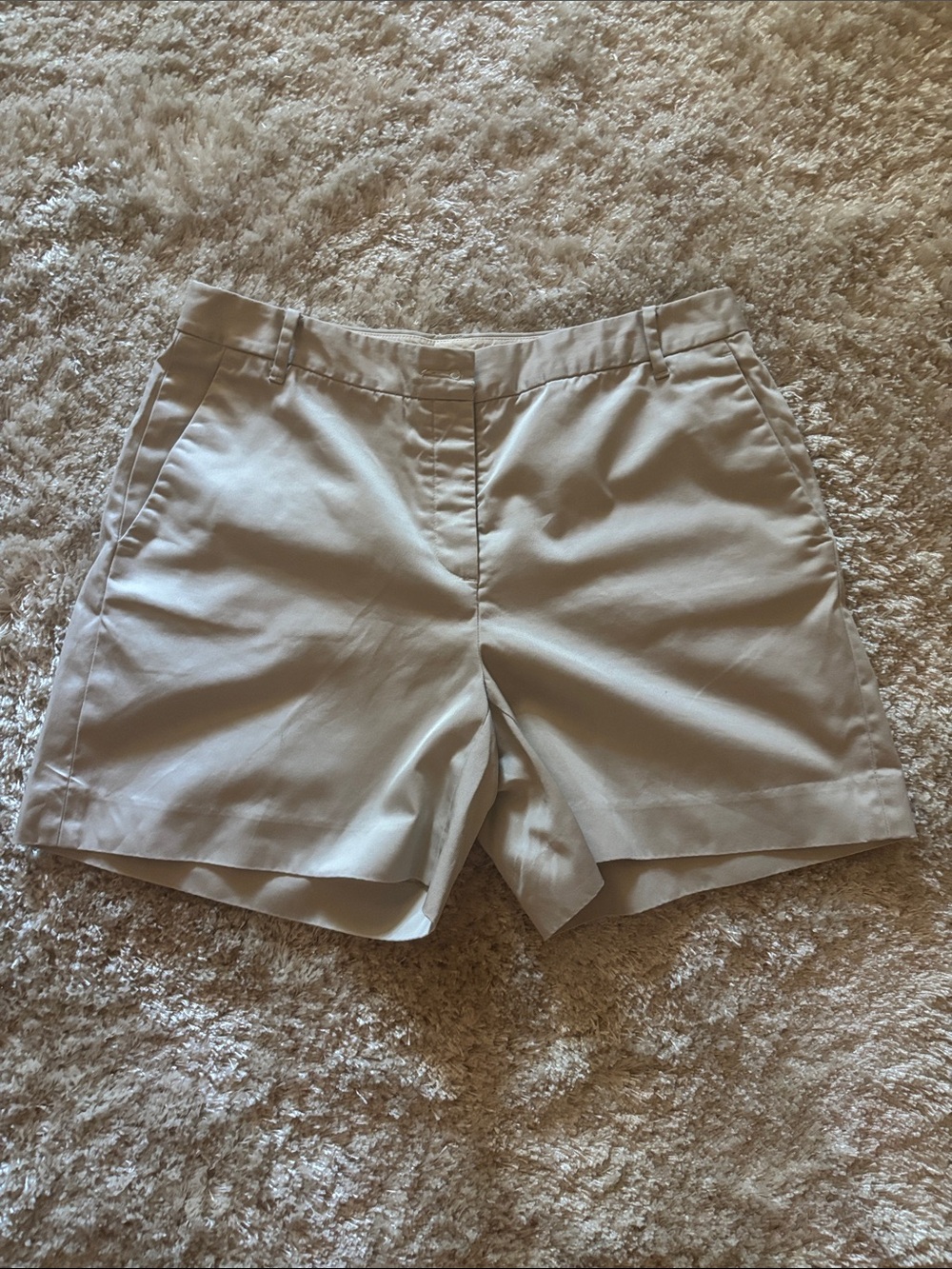 Brooks Brothers Classic Women's Cream Chino Shorts